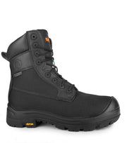 Shire, Black | 8" Vegan Waterproof Work Boots | Vibram TC4+